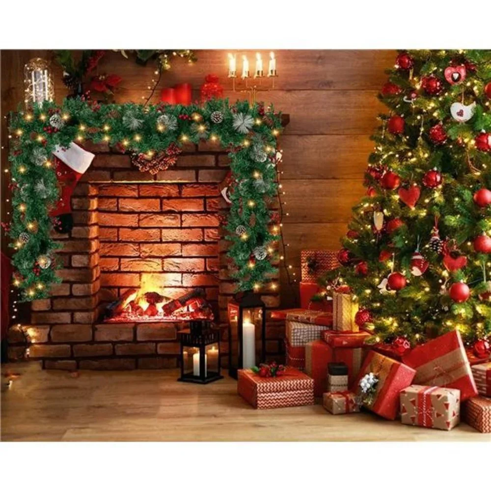 9Ft by 10Inch 100 LED Christmas Garland Lighted Pine Garland Mantle Garland